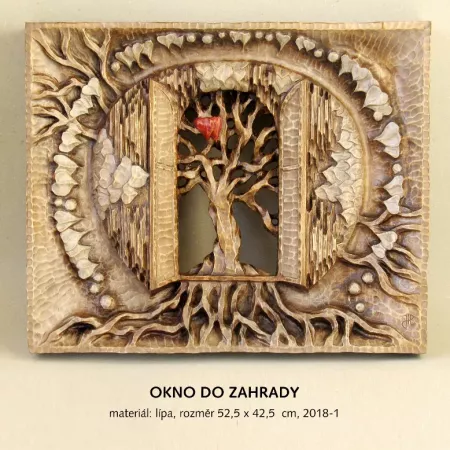 Okno do zahrady