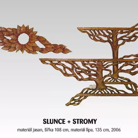 Slunce + stromy