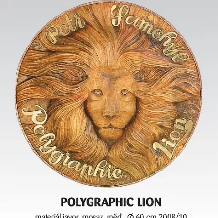 Polygraphic lion