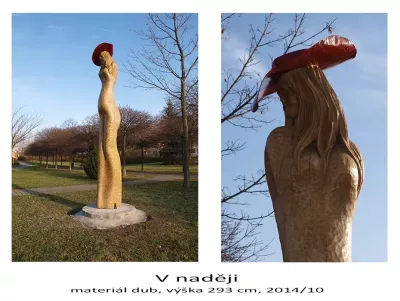 V naději