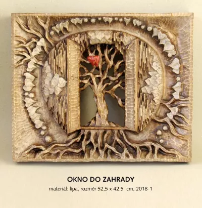 Okno do zahrady