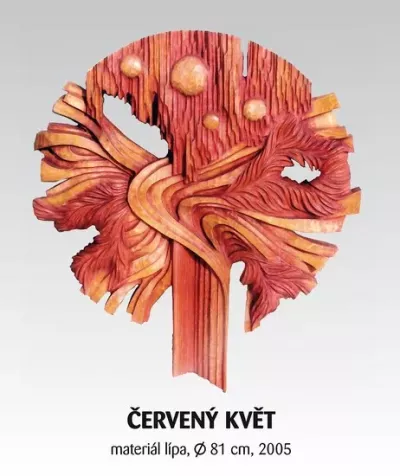 Červený květ