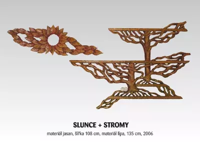 Slunce + stromy